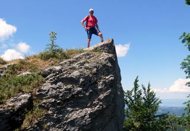 Ein bisserl alpines Feeling am Rückweg