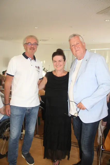 Tonmeister Manfred Besta, Museums-Leiterin Brigitte Tauchner, Vize Harald Wrede. | Foto: treilaf