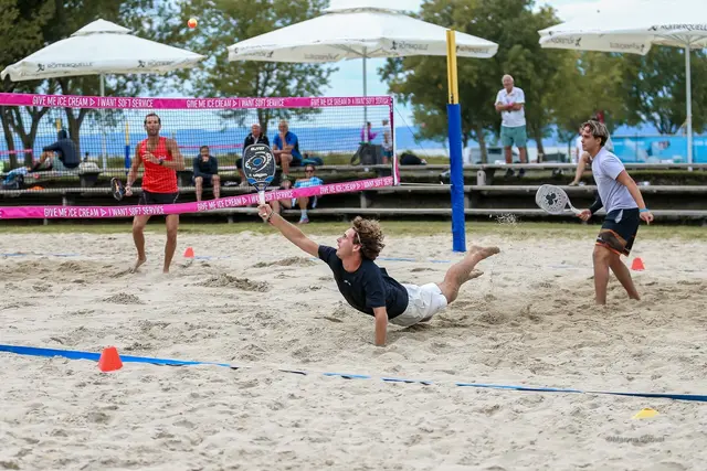 Am Strand in Podersdorf wird es spektakulär.  | Foto: Podersdorf Tourismus- und  Freizeitbetriebsgesellschaft m.b.H.