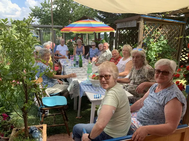 Beim Treffen der Wandergruppe in Dietmanns | Foto: PV Dietmanns