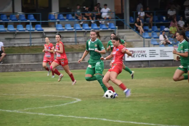Lena Schandl trifft zum 2:3 aus knapp 18 Metern. | Foto: MeinBezirk/Michael Strini
