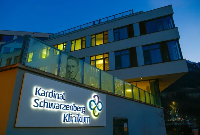 Das Klinikum in Schwarzach | Foto: KSK/Schiel