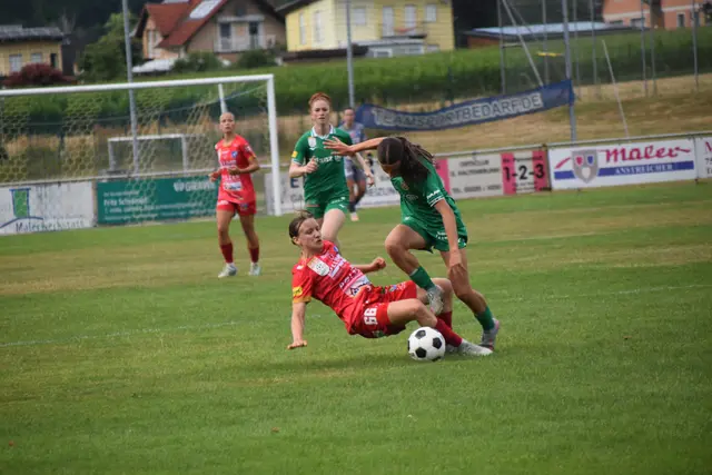 Neuzugang Sophie Grafl zeigte großen Einsatz. | Foto: MeinBezirk/Michael Strini
