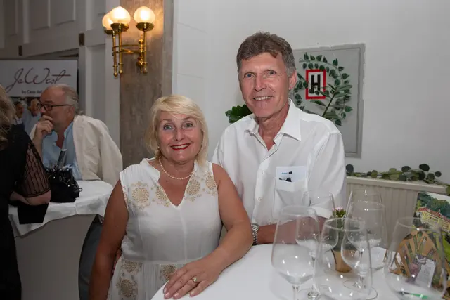 Susanne und Heinz Heger waren vom Gala-Dîner im Panhans begeistert.