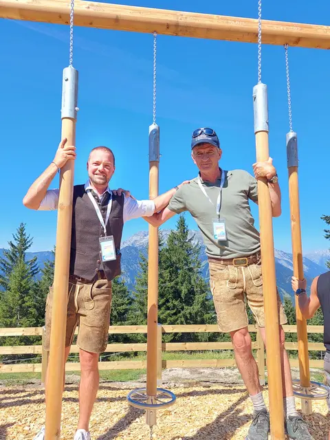 Gemeinsames Projekt: Florian Rettenegger, TVB Annaberg-Lungötz und Rupert Schiefer, GF der Bergbahnen Dachstein Salzkammergut.