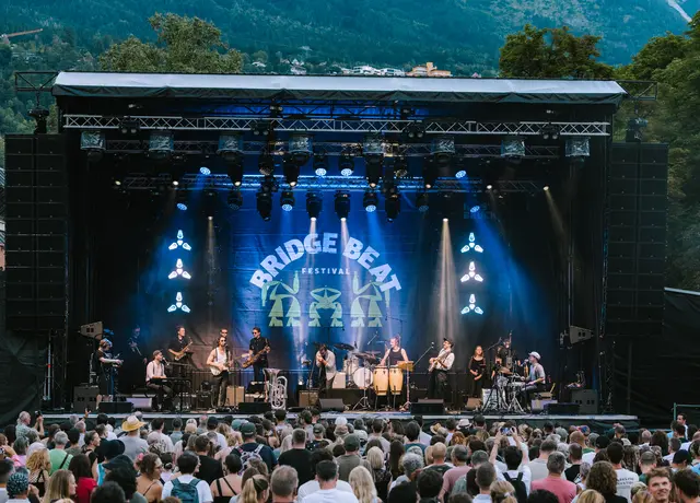 U.a. Saltbrennt und Norbert Schneider rockten die Bühne beim Bridge Beat Festival  | Foto: mia*Maria-Knoll.com