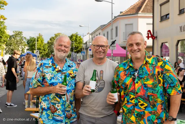 Günther Klapa, Bürgermeister Thomas Schwab, Robert Beneder (GFGR Himberg) vlnr. | Foto: cine-motion.at / R. Ivanek