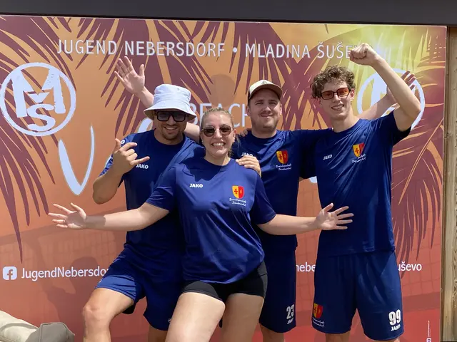 Beste Stimmung war beim Team „Burschenschaft Strebersdorf“ angesagt. | Foto: Alena Kulman