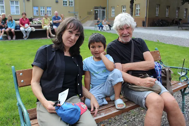 Andrea, Niklas und Hannes