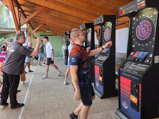 Dart-Meisterschaft im Gasthof Maly begeisterten! | Foto: Anita