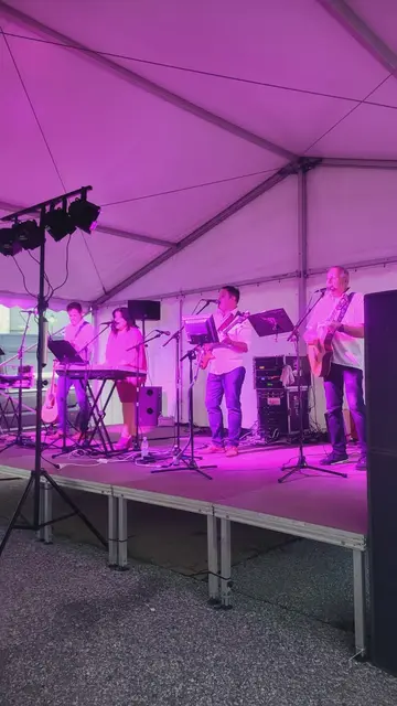 Die Gruppe "Rosenherz" sorgte für gute Stimmung in Rosental. | Foto: Markus Zalar