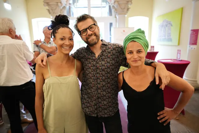 Marie Spaemann, Christian Bakanic, Dee Linde.