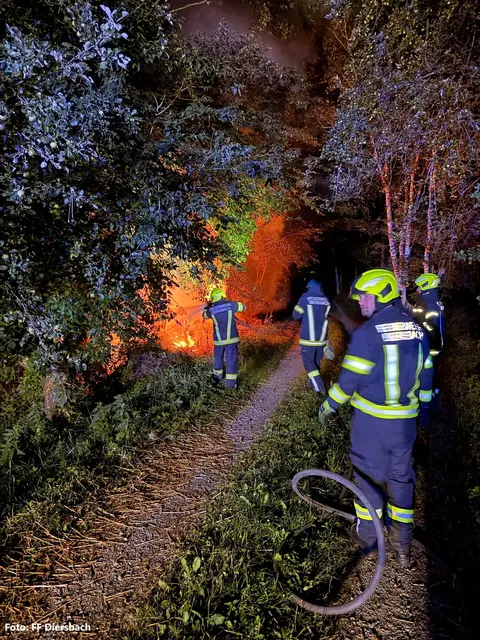 Bezirks-Feuerwehrkommandant Johannes Veroner appelliert an die Bevölkerung, die bestehende Waldbrandschutzverordnung einzuhalten. | Foto: FF Diersbach