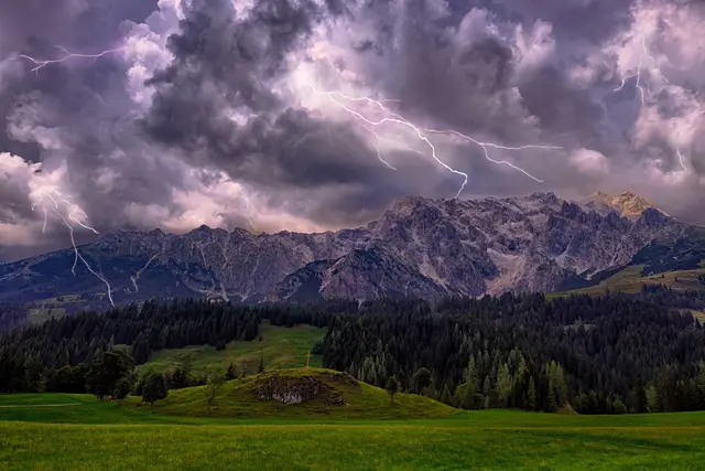 Gewitter - eine Gefahr im Gebirge - Tipps dazu | Foto: pixabay