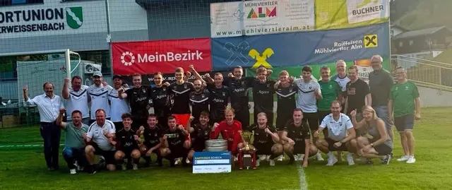 Königswiesen jubelt in der Nachbargemeinde Unterweißenbach. | Foto: Mühlviertler Alm