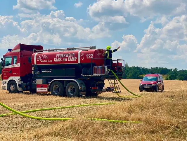 Nach rund eineinhalb Stunden konnte der Einsatz beendet werden. | Foto: Feuerwehr