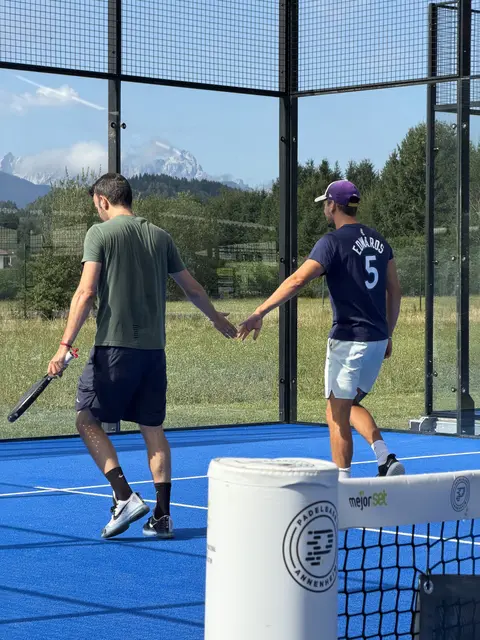 Das Top-Duo Sotiriu und Bierent präsentierten sich über das gesamte Wochenende in sehr guter Form. | Foto: Austrian Padel Union