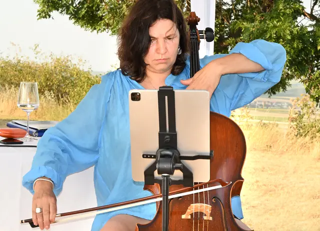 Melissa Colemann am Cello | Foto: Herbert Schleich