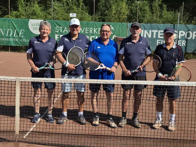 Den Titel bei den Vorarlberger Meisterschaften 2026 im Tennis 70+ holte sich die Herrenmannschaft von BW Feldkirch. | Foto: Peter Matt