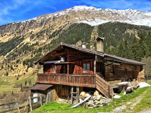 Dieses Almhaus auf der Nockeralm gehört zu den schönsten Almbauten in Tirol. ©W. Kräutler