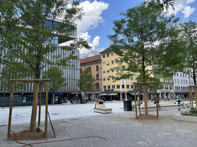 Der Bozner Platz: das Thema Kosten und die Temperaturen im Mittelpunkt der Diskussionen. | Foto: MeinBezirk