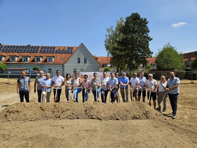 Spatenstich beim Kindergarten Herzograd am 16. Juli 2026 für den Aus- und Umbau | Foto: Stadt St. Valentin