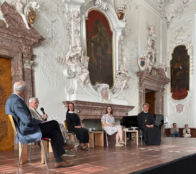 Foto: Bernadette Husch, P. Josef Stelzer