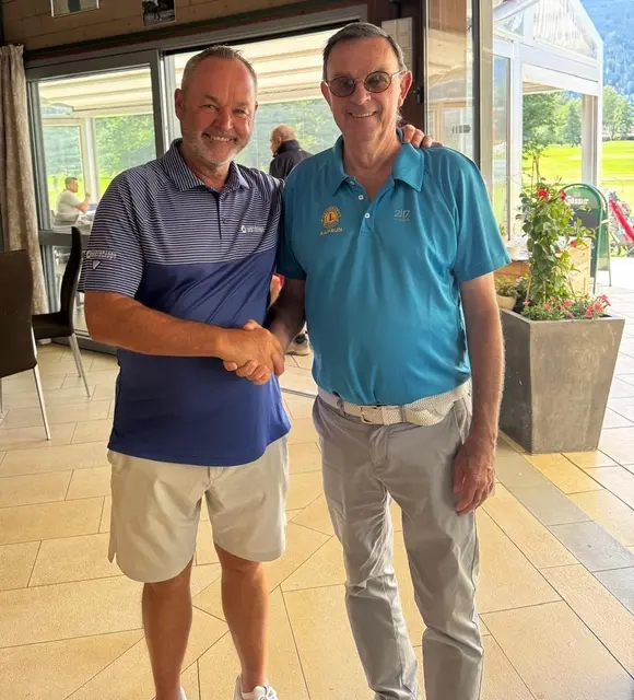Billy Foster und Nick Kraguljac | Foto: Lions Club Kaprun