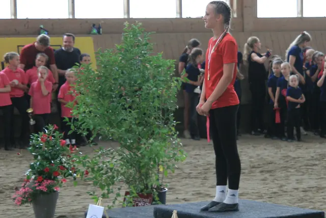 Eine stolz getragene Medaille | Foto: Gerhard Langmann