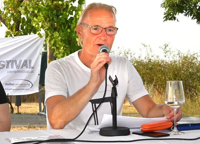Wolfgang Kühn ließ die literarische Vergangenheit des Weinviertels neu aufleben. | Foto: Herbert Schleich