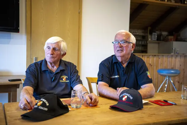 Johann &amp; Rudolf im Interview | Foto: (c) Karl Pils, BFKDO LL