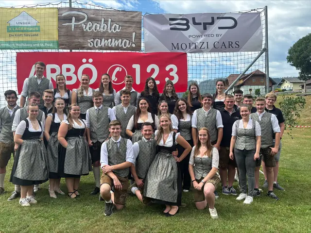 Die Landjugend Gräbern/ Prebl feierte kürzlich ihr 40-jähriges Bestandsjubiläum. | Foto: Privat