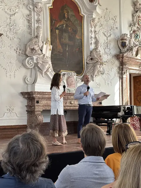 Foto: Bernadette Husch, P. Josef Stelzer