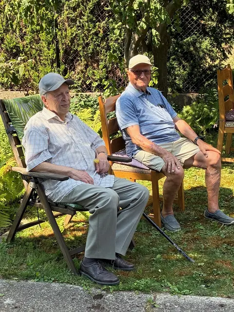 Die beiden Ehrenmitglieder Franz Nesselberger und Josef Hausleitner | Foto: Stadtkapelle Tulln