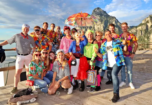Vorfreude auf den Sommerkarneval in Traunkirchen. Dieser findet am 31. Juli statt. | Foto: Hörmandinger