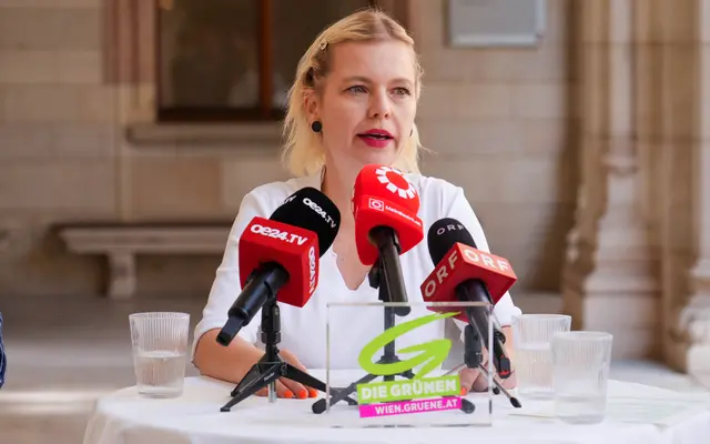 Julia Malle (Grüne) | Foto: Andreas Pölzl/MeinBezirk