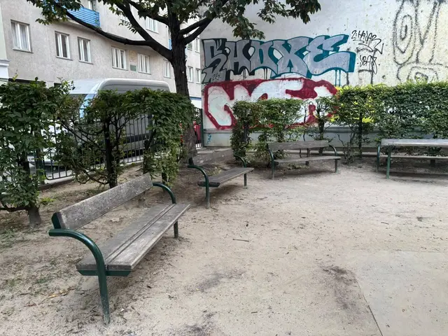 Der Minna-Lachs-Park befindet sich in der Mittelgasse 10. | Foto: Pia Rotter/MeinBezirk