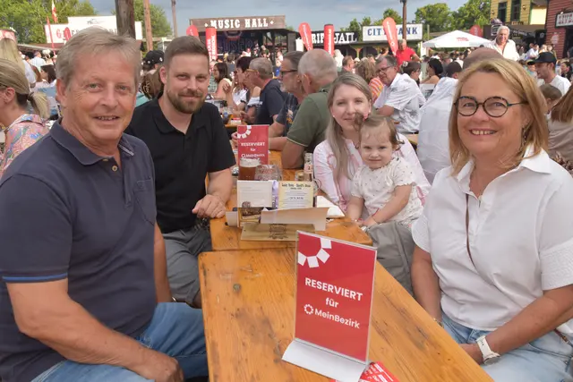 Familie Kainz hatte genoss einen gemütlichen Lucky Town-Abend. | Foto: MeinBezirk/Michael Strini