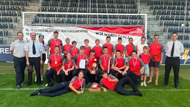 Das Team aus Mauterndorf | Foto: Jugendgruppen FF