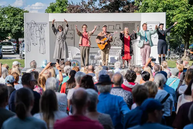 Salzburger Straßentheater: Gespielt wird noch bis 2. August 2026. Insgesamt stehen dann 42 Vorstellungen auf dem Programm. | Foto: SKV/ebihara photography