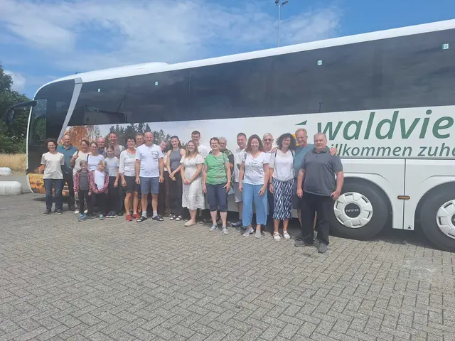 Die Gruppe aus dem Waldviertel unterwegs ins belgische Loenhout. | Foto: M. Loidolt