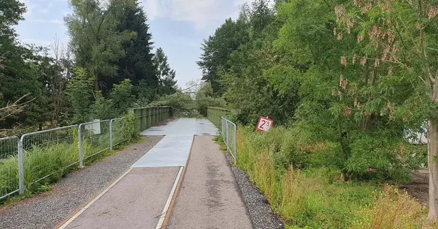 Auch der Rad'lsteig war betroffen. | Foto: FF Windigsteig