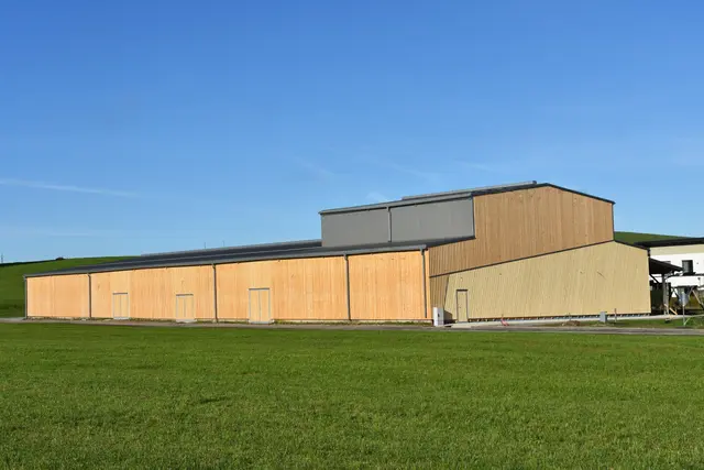 Die neue Festspielhalle wurde im Juni eröffnet. | Foto: Spielgemeinschaft Mettmach