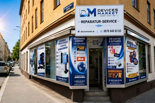 Das Geschäft befindet sich in der Singrienergasse 30/7. | Foto: Device Market Wien