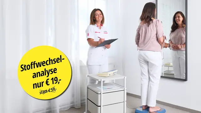 Die easylife Stoffwechselanalyse zeigt, ob und wie Ihr Stoffwechsel das Abnehmen und langfristige Halten erschwert.