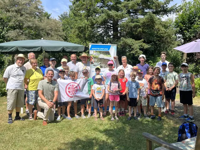 Beim Amateurfunk wurde um die Welt gefunkt.  | Foto: Stadtgemeinde Neulengbach