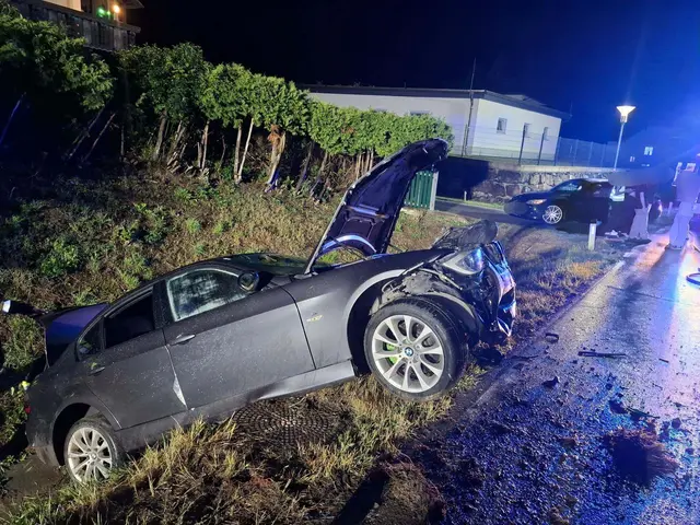 Aus noch unbekannter Ursache war ein Pkw ins Schleudern gekommen. | Foto: FF Krems