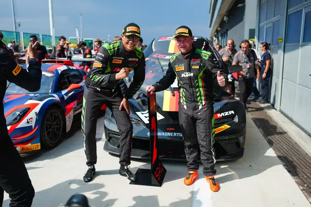 Marius Aigner und Reini Kofler gewannen in Misano das erste Hauptrennen. | Foto: Gruppe C Photography