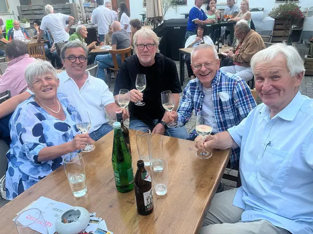 Andrea und Franz Buchinger, Ernst Rehpennig, Erich Leitgeb und Raimund Kiennast. | Foto: Privat