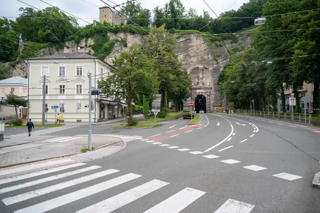 Wegen der baustellenbedingte Sperre des Neutors ab Mitte September 2026 haben das Land, die Stadt Salzburg und der Salzburger Verkehrsverbund (SVV) ein Öffi-Paket für die kalte Jahreszeit geschnürt. | Foto: Stadt Salzburg/A. Killer